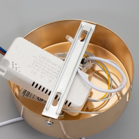 BayerLux 2686/2GD LED 20W 3000-6000K gold 30x30 cm-8