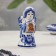 Souvenir "Angel with an icon", Gzhel, 12.5x5.5 cm, mix