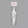 File - emery, abrasiveness 100/180, 18 cm, gray color