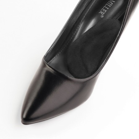 Suppinators for shoes, on an adhesive basis, 9.7 × 5.5 cm, steam, black color-3