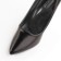 Suppinators for shoes, on an adhesive basis, 9.7 × 5.5 cm, steam, black color
