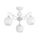Lucy chandelier 3x60W E27 Antique bronze 60x60x29cm