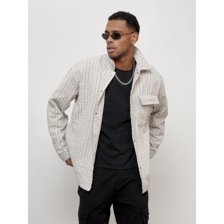 Male windbreaker, size 48, beige color-6