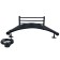 Electric towel "Sanprise" Classic P8, 500x800 mm, left, black