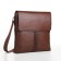 Male bag, brown color