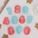 A set of forms for cutting the cookies “numbers”, 10 pcs, color mix