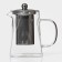 A glass teapot with a metal sieve Magistro "Darcy", 750 ml