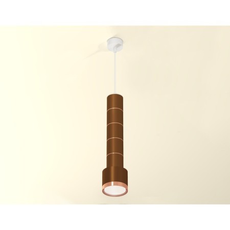 Suspended Ambrella Light, XP8117001, GX53 LED 12 W, Coffee color sand, pink gold-1