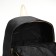 Youth backpack from textiles with lightning, 2 pockets, black color