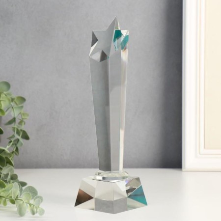 Souvenir glass "Stela award - star -Cristal" 24x7x5.5 cm-3