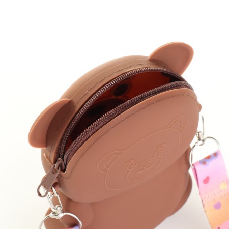 Bag's bag with lightning, brown color-2