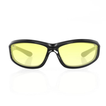 Charger glasses black with yellow lenses Antifog Ansi Z87+-2