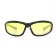 Charger glasses black with yellow lenses Antifog Ansi Z87+