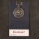 Kolovrat amulet, Pueter metal, art casting