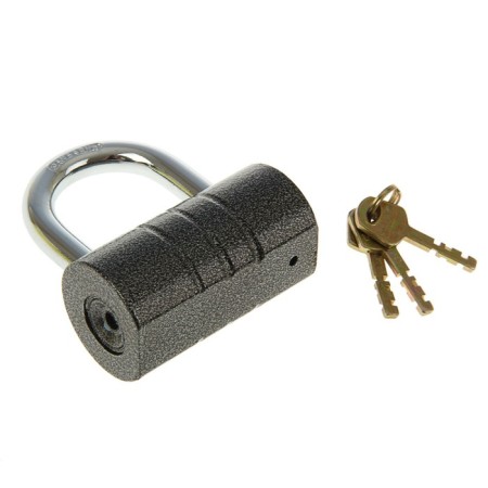 The castle of the hinged "gait" VS2-21s, the handle d = 12 mm, 3 keys with double cuts, antique color