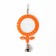 Bird toy "Sunflower", 8 x 15.5 cm, yellow mix/orange