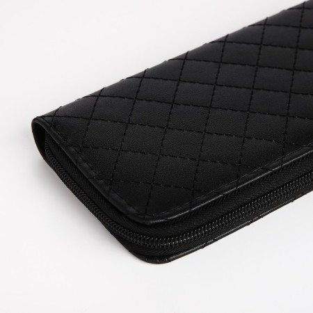 Women's wallet with lightning, black color-2