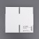 The box is folding, white, 15 x 15 x 12 cm