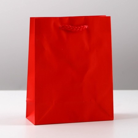 Gift package laminated, packaging, "red", s 12 x 15 x 5.5 cm-1