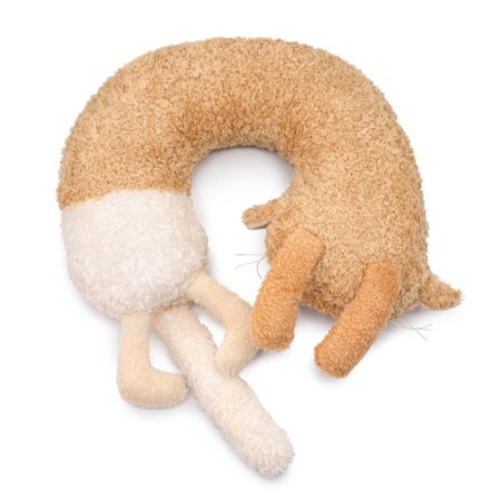 Soft toy - pillow "Cat Freddo Kapuchino", 31 cm-1