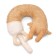 Soft toy - pillow "Cat Freddo Kapuchino", 31 cm