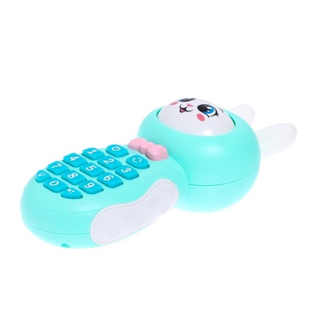 Musical telephone "Cute Bunny", sound, light, color mix, in a bag-2