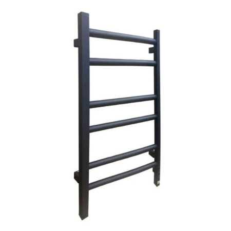 Electric towel Grois Nex GR-111, 400x600 mm, 6 crossbars, lower, black-1