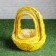 Set of baskets "Sun", 3 pcs, 25 × 10/32 cm, 20 × 9/28 cm, 17 × 8/23 cm, rattan, sisal
