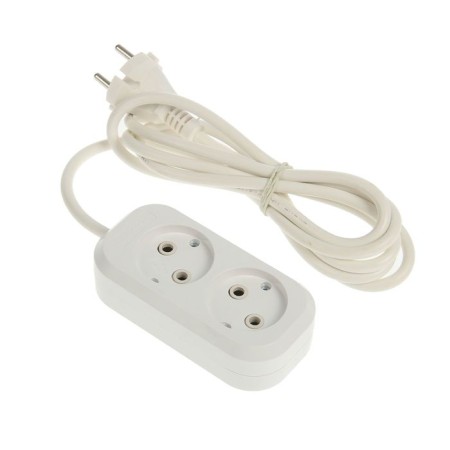 The extension cord UNIVERSAL E-202, 2 sockets, 2 m, PVS 2x0.75, 10 A
