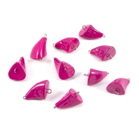 Cargo of a bullet exentric painted pissy Yaman 10 pcs., 32 g, purple