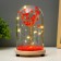 Nightnick KOBE "Red flowers" LED from batteries 3xlr44 11x11x19 cm Risalux
