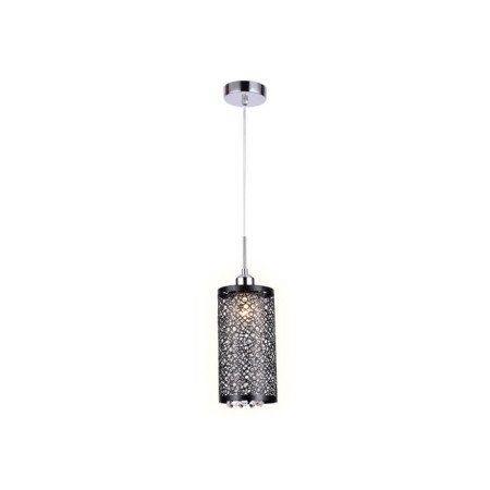 Suspended lamp with a replaceable lamp Ambrella Light, TraDitional, TR3637, E14, Color Chrome-2