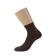 Women's socks Golden Lady Liberta, size 35-38, Coffee color