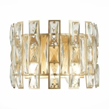 Бра St Luce. SL1626.201.02. Anzio. 2х40 Вт, E14, 27х21,5 см, цвет шампань
