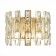 Sconces st. SL1626.201.02. Anzio. 2x40 W, E14, 27x21.5 cm, Shampan