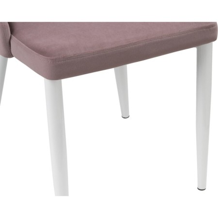 CHART STARAL CARA Kora Metal/Velur, White/Light violet 47x57x89 cm-8