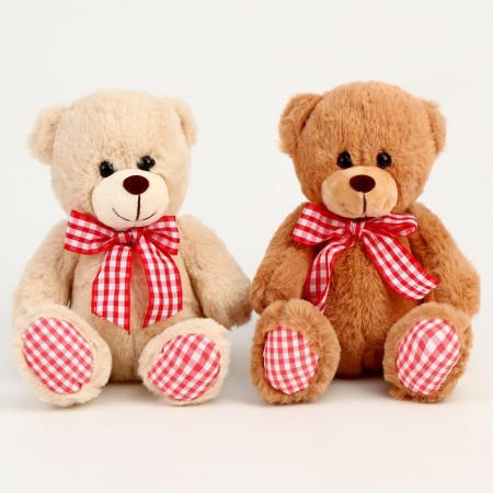 Soft toy "Bear with a bow", 20 cm, color mix-5
