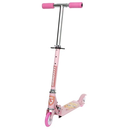 Graffiti scooter "cat", folding, pvc wheels 100 mm-2