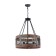 Lamp Vittoria 5x60W E27 Black 50x50x53cm