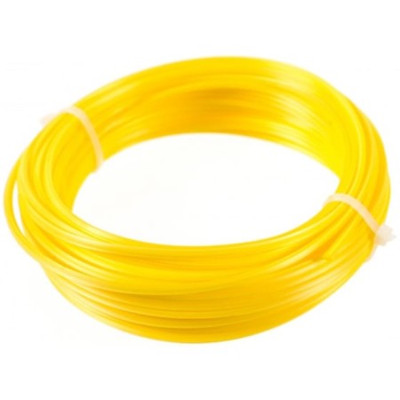 Huter trimmer fishing line, star section, d = 2.4 mm, 12m