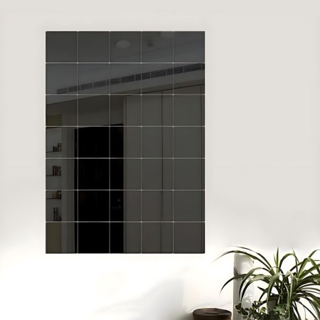 Interior stickers "tiles", mirror, wall decor, set 15 pcs, 15 x 15 cm-2