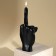 Formation candle "F*ck you", black