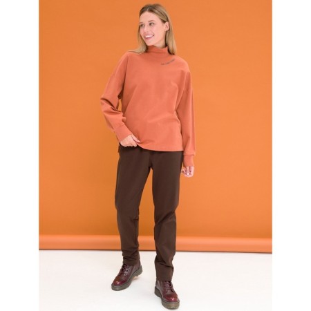 Women's sweater, size 42, brown color-5