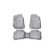 Rugs in Kia Rio Salon, 2011-2014, 2014-2016, 4 pcs. (polyurethane)