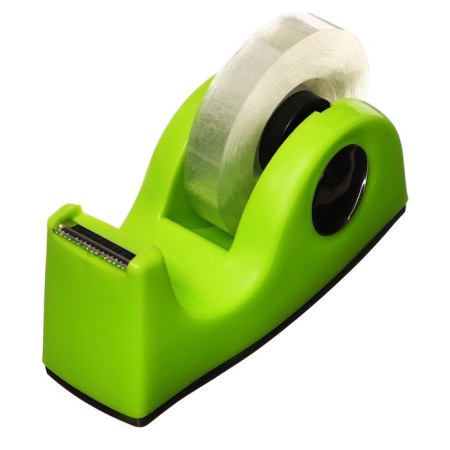 Brauberg adhesive tape is a deserted, weighted, medium, core diameter 25 mm, light green-11