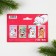 New Year. Magnetic bookmarks “Love and warmth”, 4 pcs mini