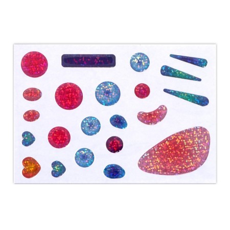 Mosaic with gel rhinestones "Cute cat"-3