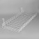 Straight shelf on a grid, 600 × 250 × 50 mm, white color