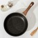 Granit Ultra Original pan, d = 26 cm, plastic handle, anti -stick coating, black color