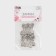 Automatic lock for lightning "Spiral", No. 3, decorative, 10 pcs, Nickel color